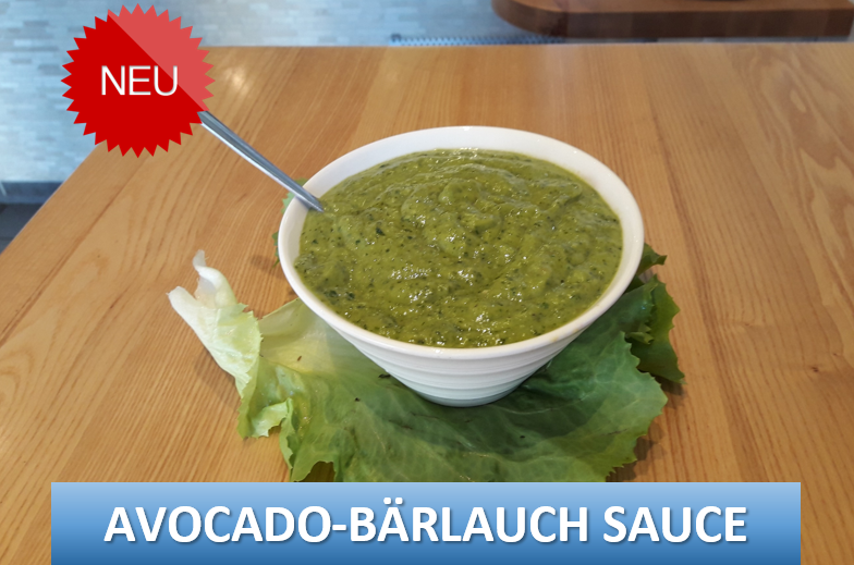 Neue in Habibi Karlsruhe: Avocado-Bärlauch Sauce Leckere Avocado-Bärlauch Sauce zu Falafel Karlsruhe